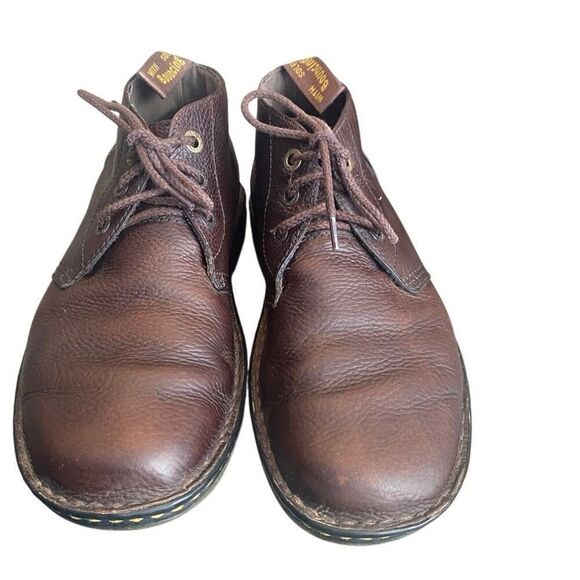 DR.‎ MARTENS Men’s Sussex Boots/Shoes Size 9 Brown Tie Closure SEE DESCRIPTION